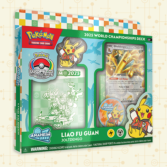Pokemon: World Champion Deck 2025: Joltdengo (ennakkomyynti)