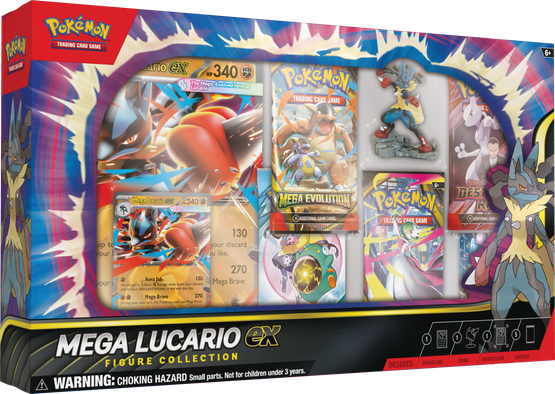 Pokemon: Mega Lucario Ex Figure Collection
