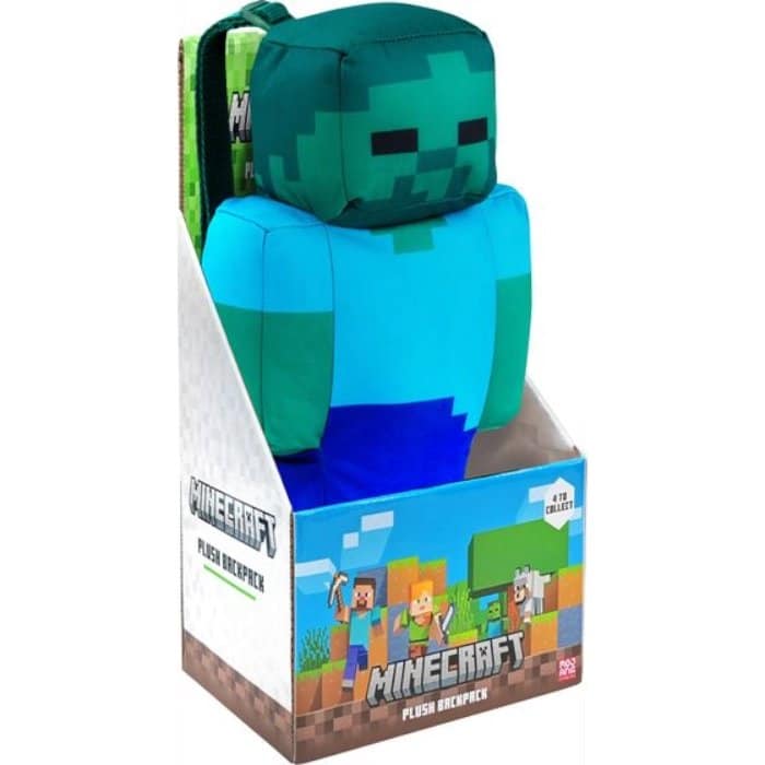 Minecraft Plush Backpack 30 cm Zombie