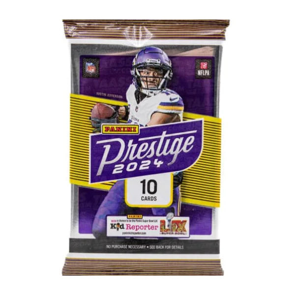 2024 Panini Prestige Football Pack Retail
