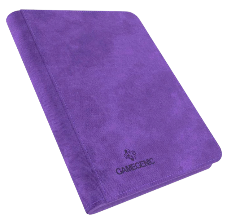 Gamegenic: Zip-Up Album 8-Pocket: Purple