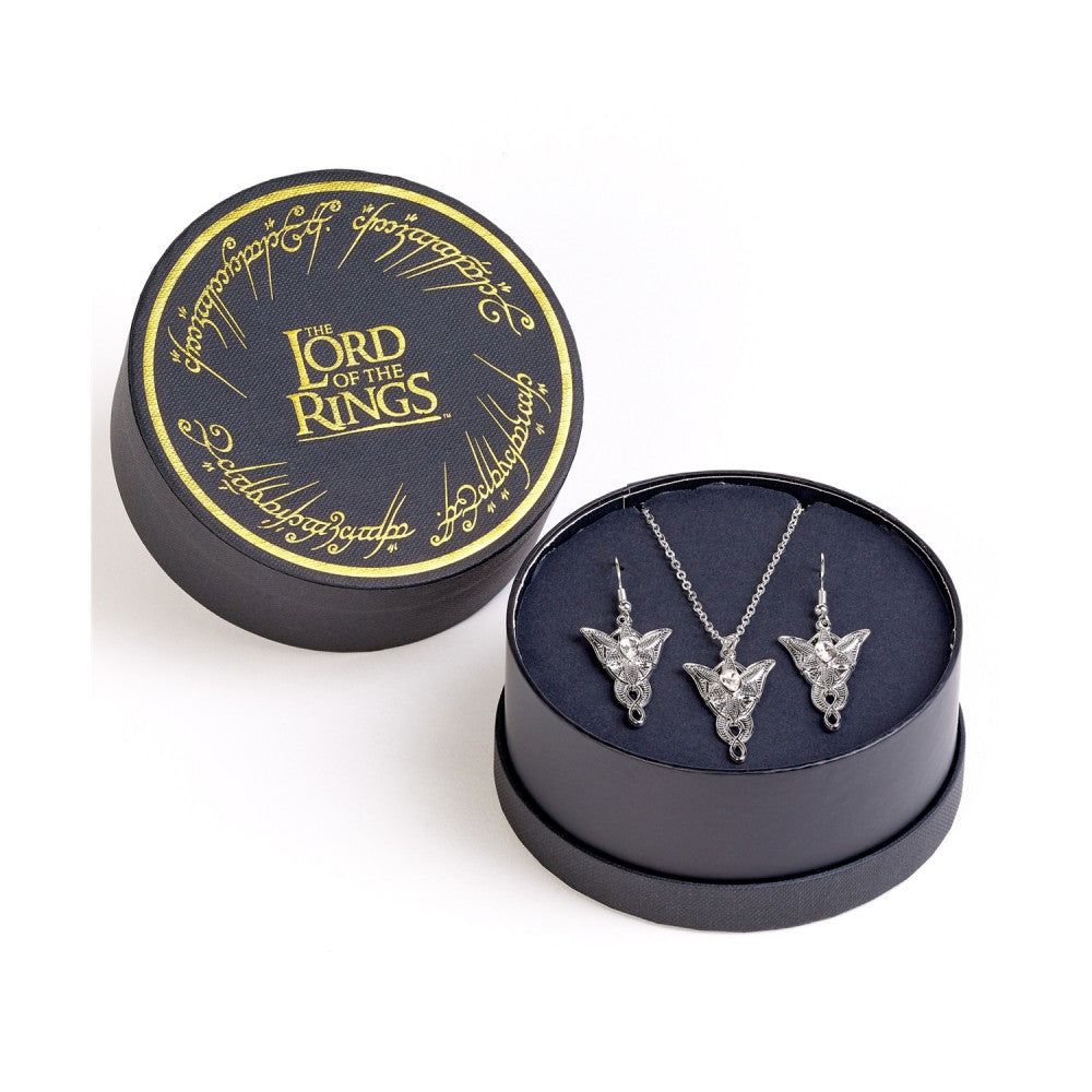 The Lord of the Rings: Earrings and Necklace Gift Set - Evenstar