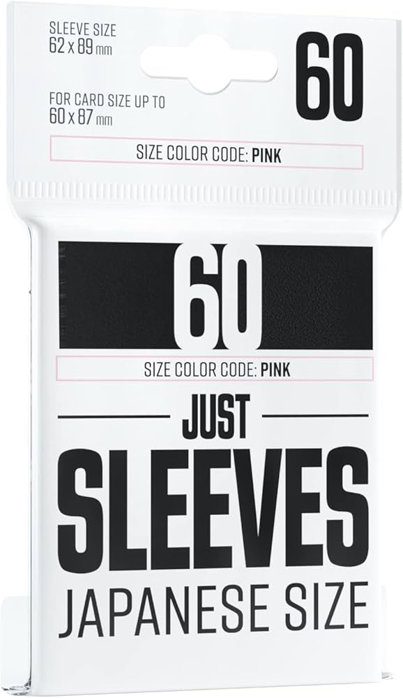 Just Sleeves: Japanese Size Black