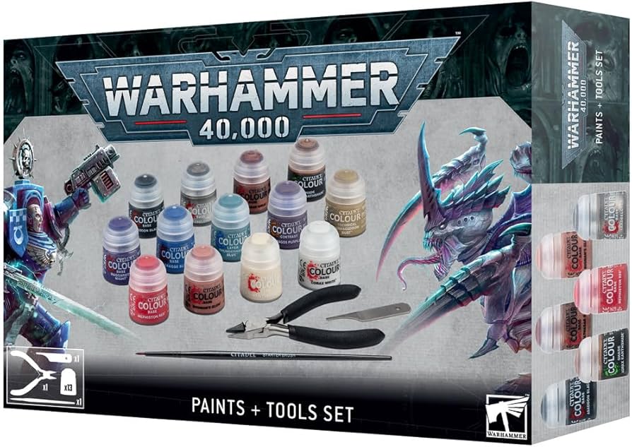 Warhammer 40 000 Paint + Tools Set