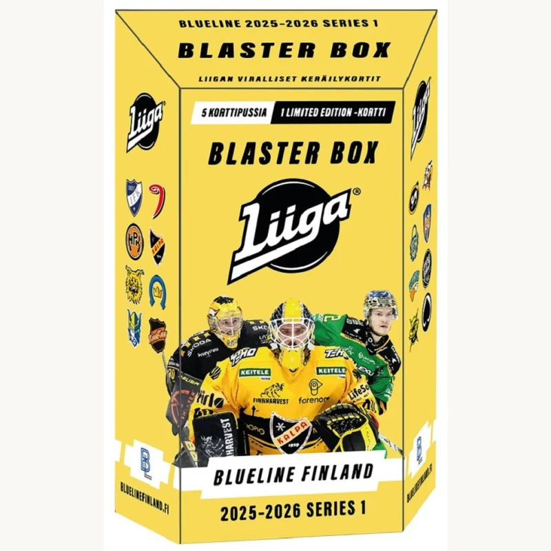2025-26 Blueline Liiga Series 1 Blaster Box
