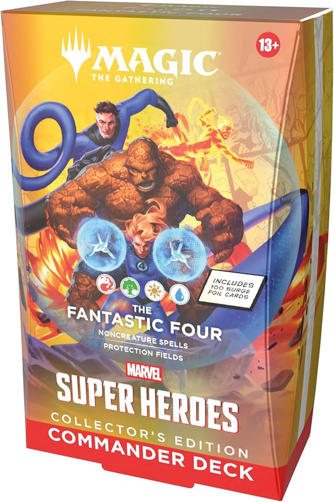 Magic the Gathering: Marvel Super Heroes Collector's Commander Deck: Fantastic Four