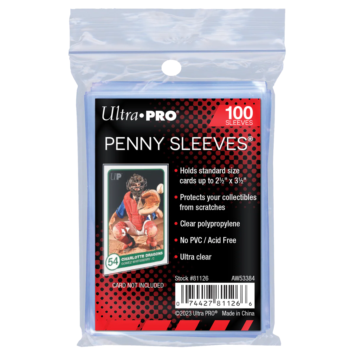 Ultra Pro: Standard Sleeves Regular Soft Card