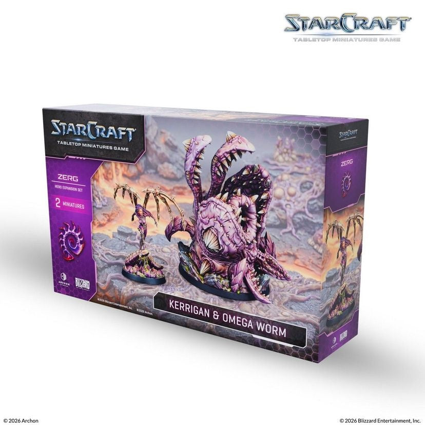 StarCraft® The Miniatures Game: Kerrigan (Primal Kerrigan) - Zerg - Hero Expansion Set