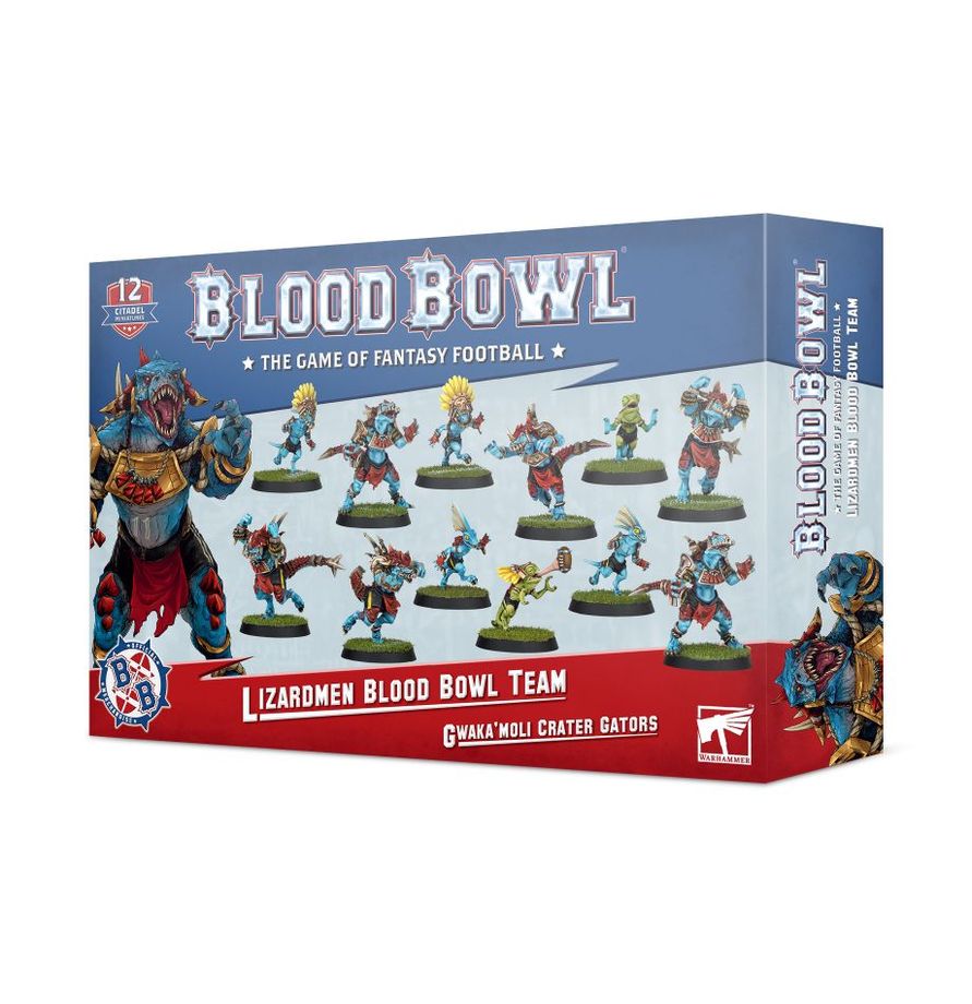 Blood Bowl: Lizardmen Blood Bowl Team – Gwaka'moli Crater Gators