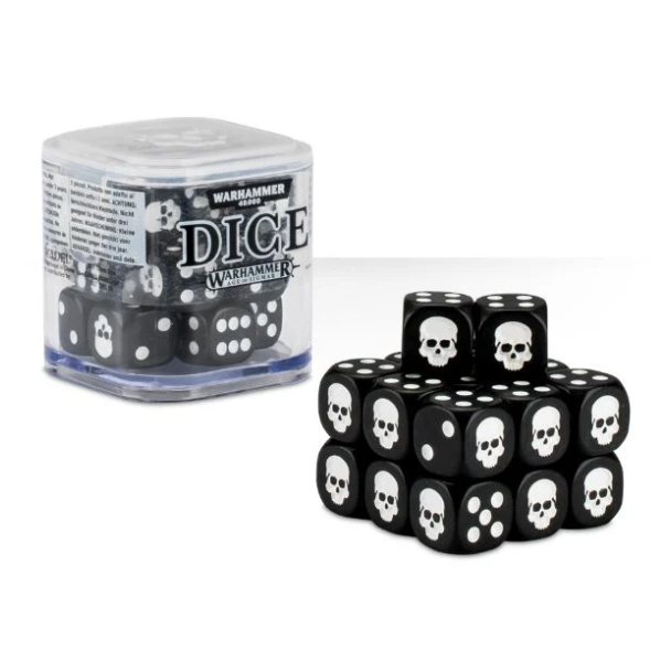 Warhammer Dice Black