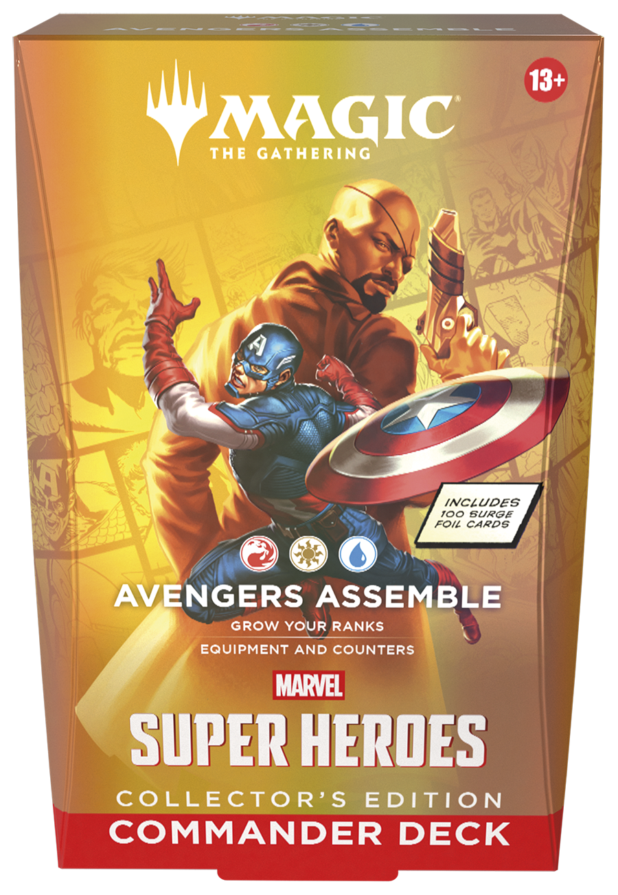 Magic the Gathering: Marvel Super Heroes Collector's Commander Deck: Avengers Assemble
