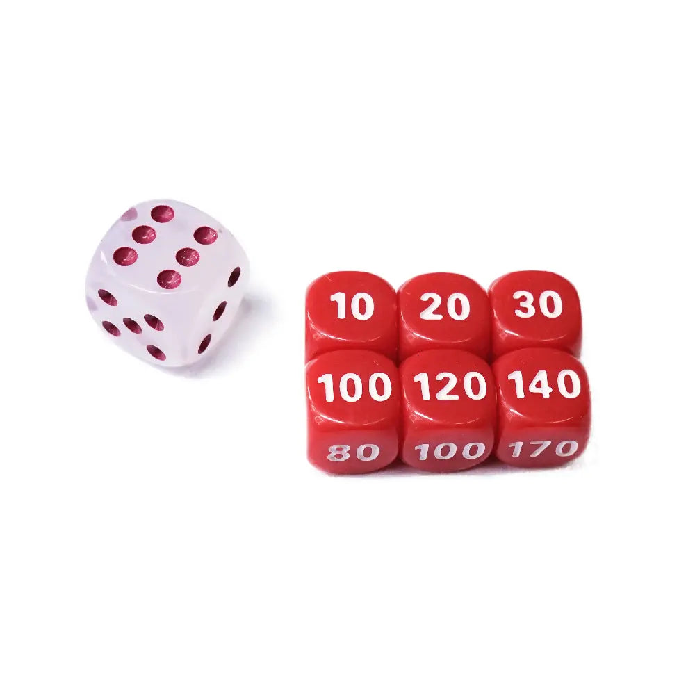 Pokemon Damage Dice Set