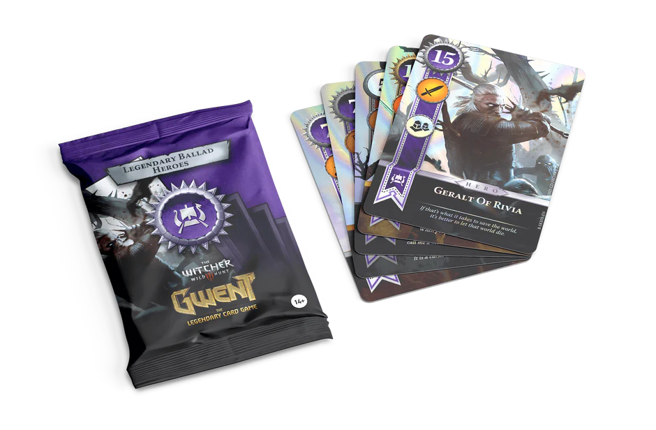 Gwent Legendary Ballad Heroes: Faction Foil Cards Skellige