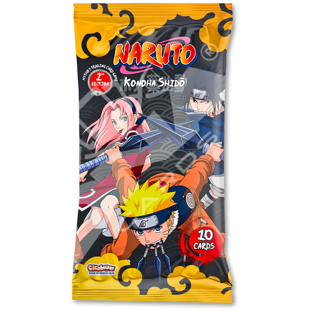 Naruto TCG: First set Booster 2nd Edition Booster