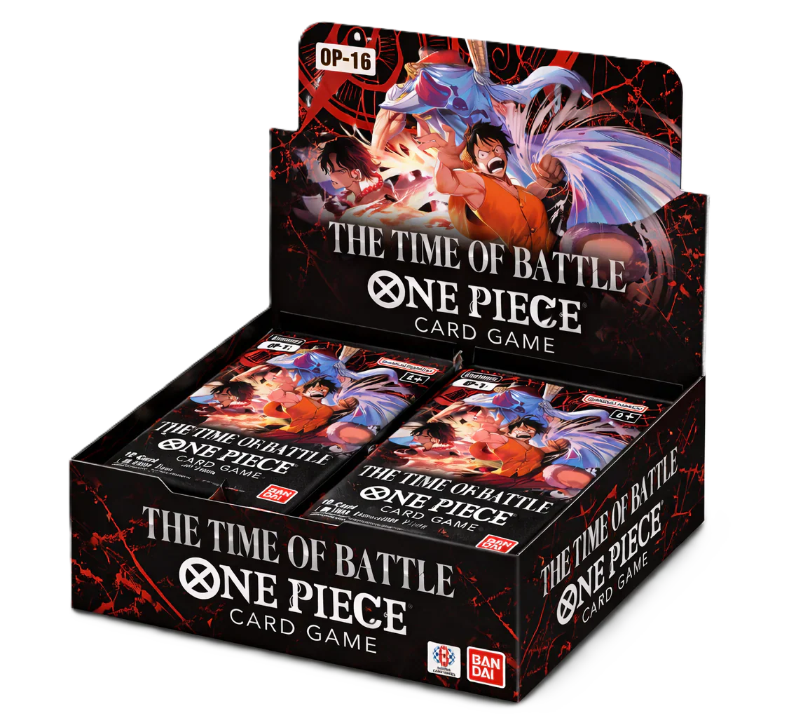 One Piece Card Game: OP16 The Time of Battle Booster Display