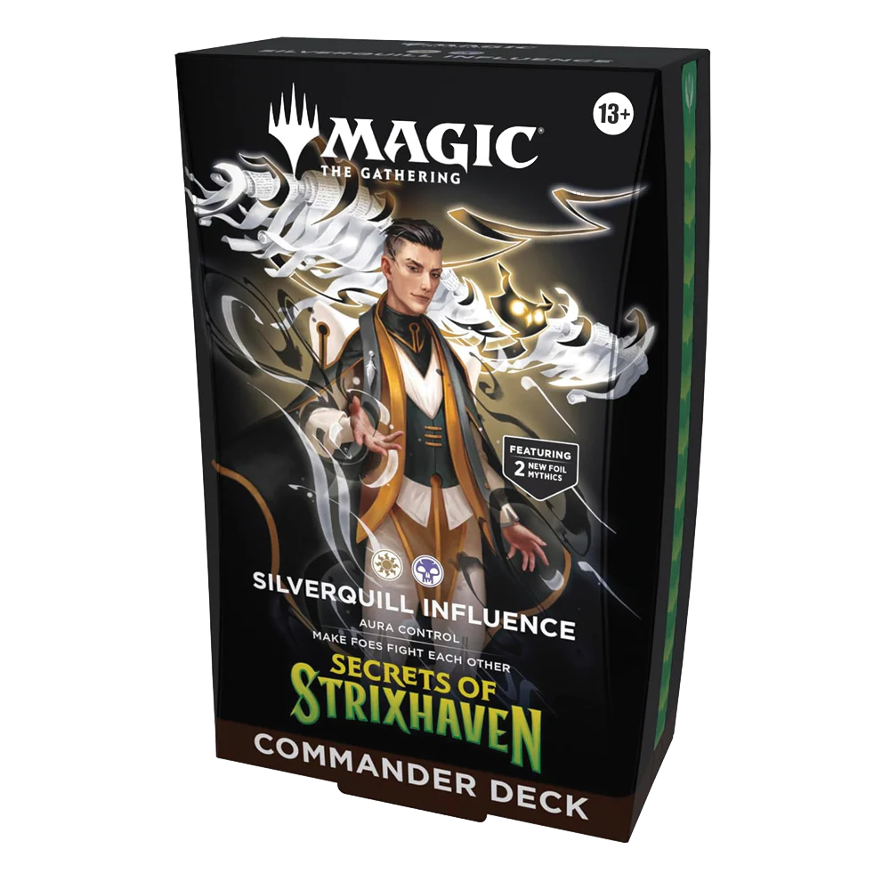 Magic the Gathering: Secrets of Strixhaven Commander Deck: Silverquill Influence