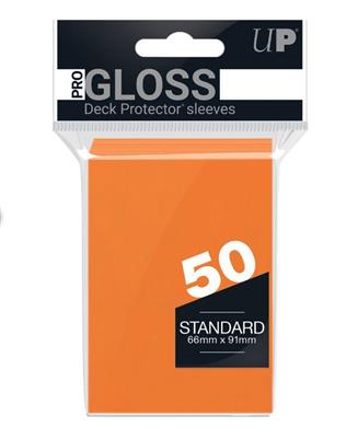 Ultra Pro: Standard Sleeves - Orange (50 Sleeves)