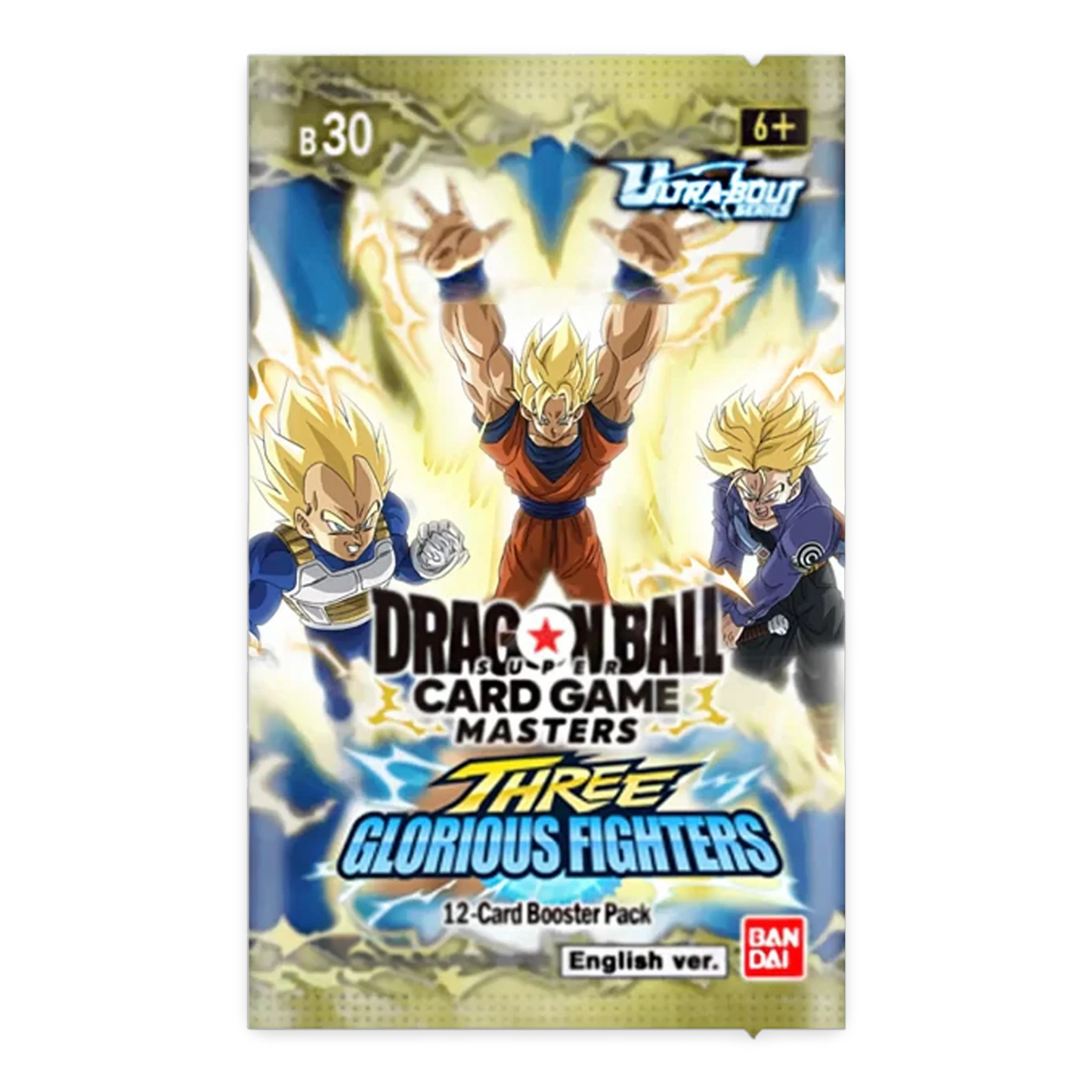 Dragon Ball Super Card Game: Masters B30 Three Glorious Fighters Booster