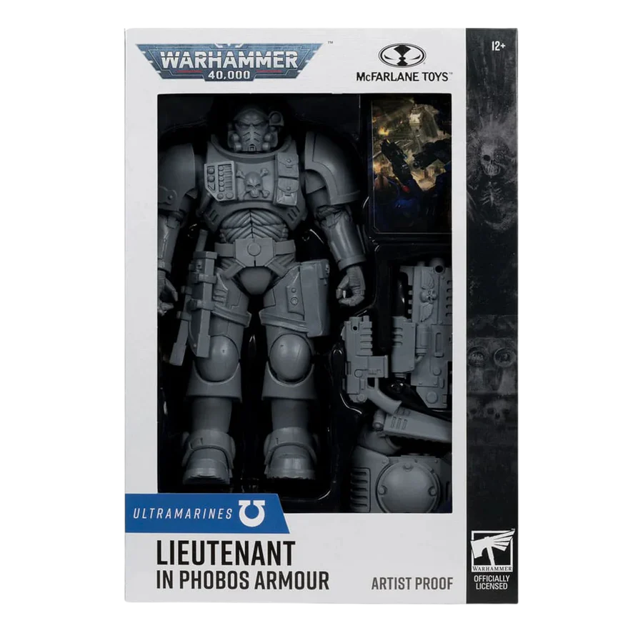 Warhammer 40,000 Action Figure Lieutenant in Phobos Armor (Ultramarines) (Artist Proof) 18 cm