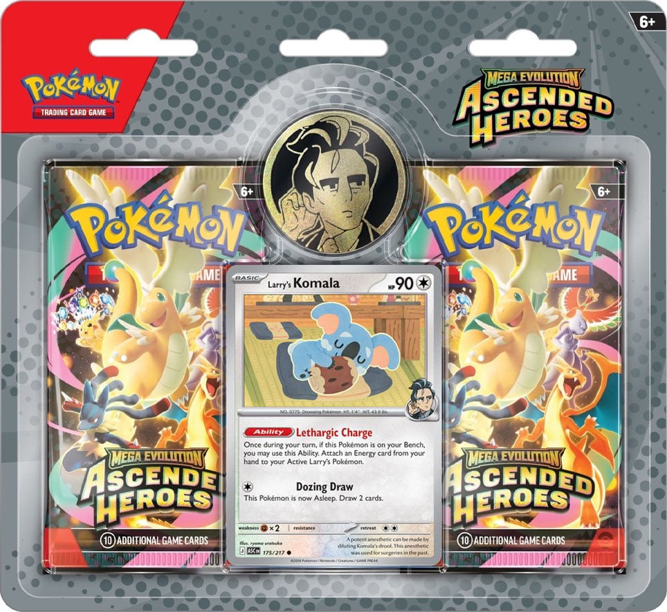 Pokemon: Ascended Heroes 2-Pack Blister