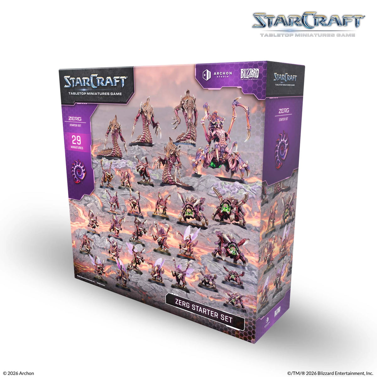 StarCraft® The Miniatures Game: Zerg Starter Set