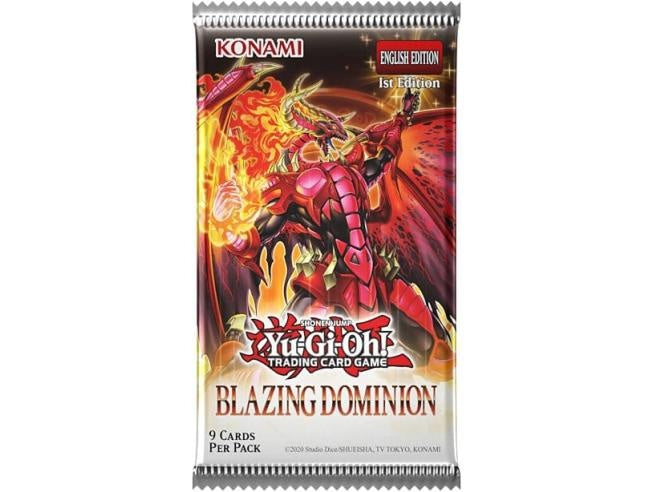 Yu-Gi-Oh! Blazing Dominion Booster
