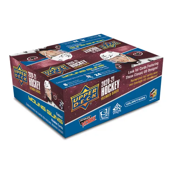 2020/21 Upper Deck Extended Series Hockey 24-Pack Box