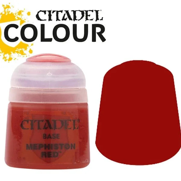 Citadel Colour: Base: Mephiston Red