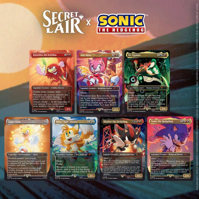 MTG: Secret Lair x Sonic: Friends & Foes