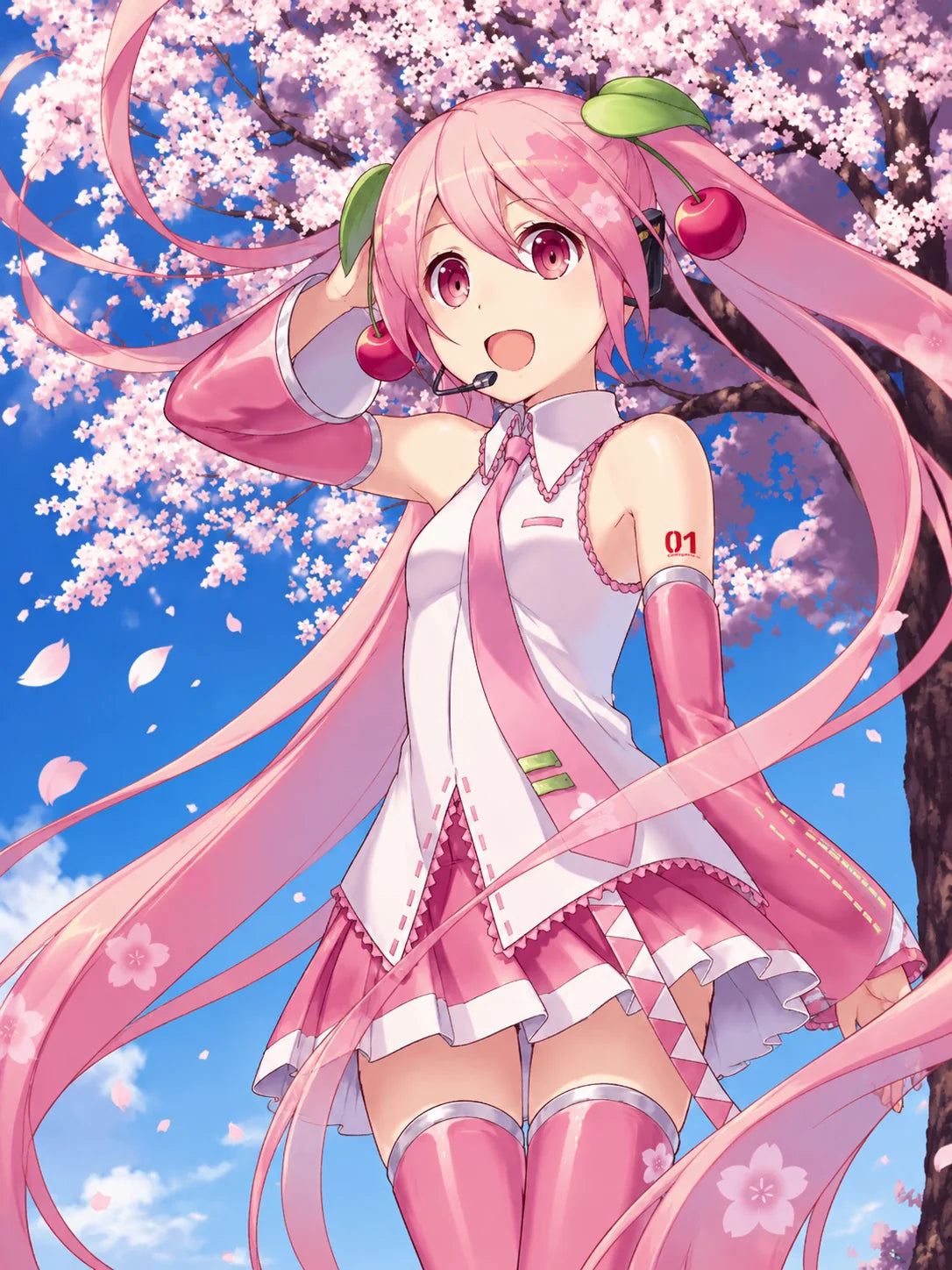 Hatsune Miku: Maxi Poster (91,5x61) - Cherry Blossom