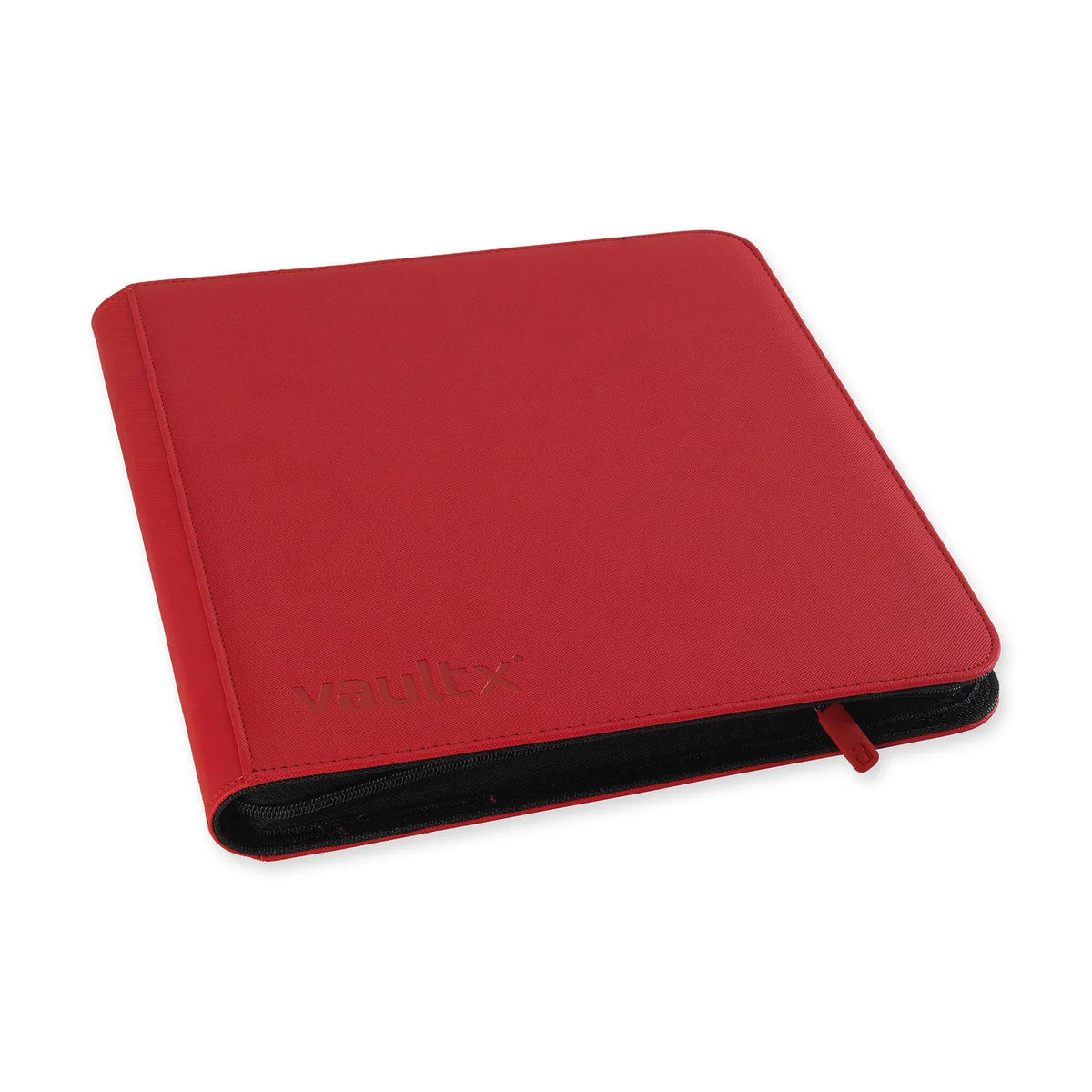 Vault X 12-Pocket Exo-Tec® Zip Binder XL - Fire Red