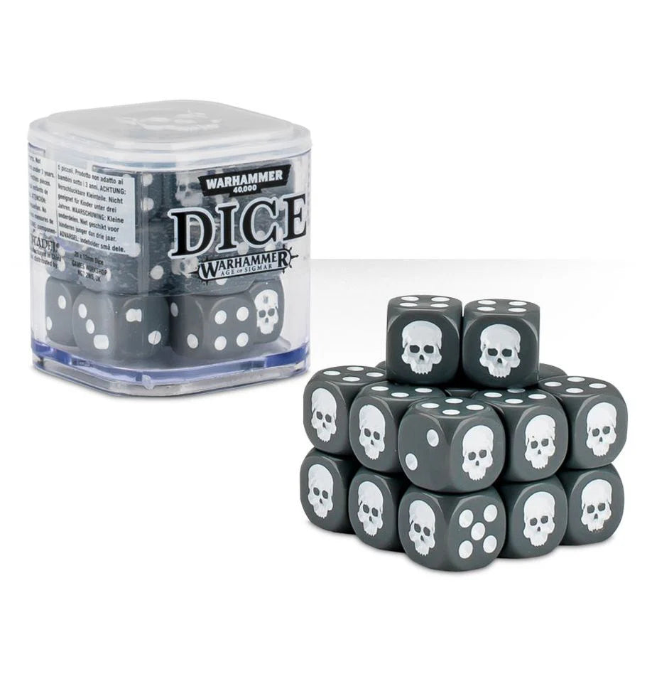 Warhammer Dice Grey