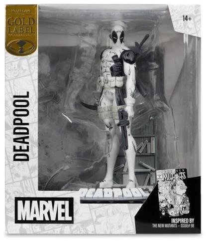 Marvel Collection PVC Statue 1/10 Deadpool (The New Mutants #98) (Line Art) (Gold Label) 17 cm