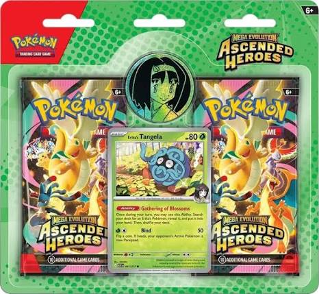 Pokemon: Ascended Heroes 2-Pack Blister
