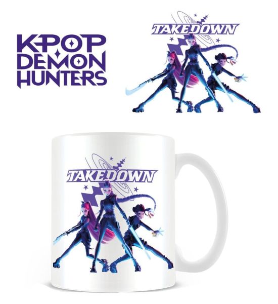 KPop Demon Hunters Mug Takedown White