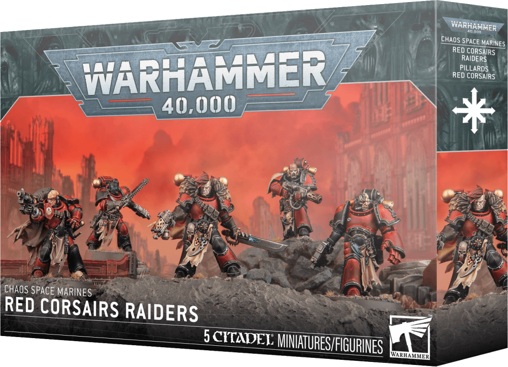 Chaos Space Marines: Red Corsairs Raiders