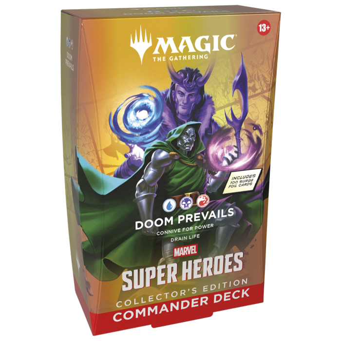 Magic the Gathering: Marvel Super Heroes Collector's Commander Deck: Doom Prevails