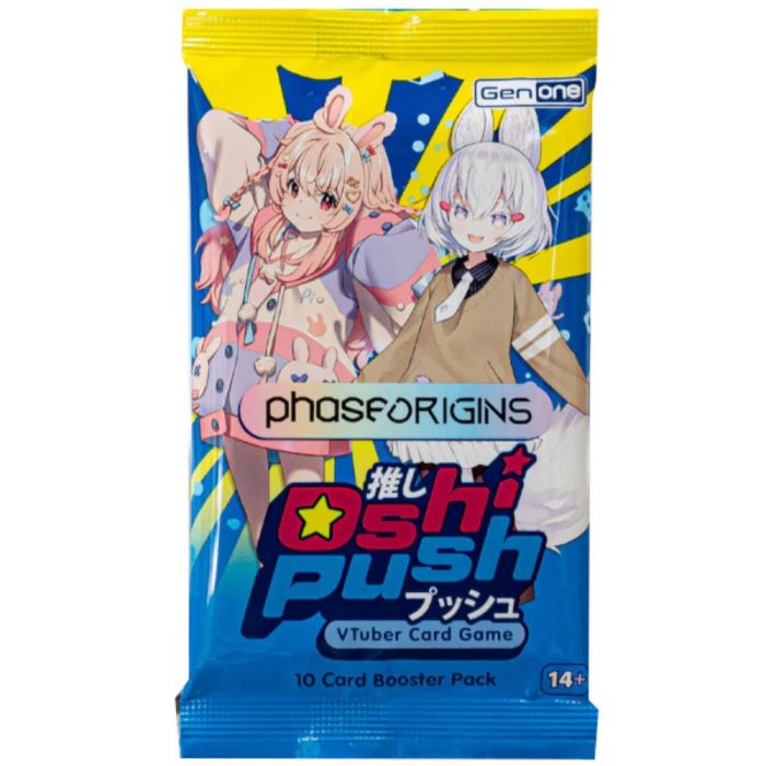 Oshi Push VTuber Card Game Gen One: Phase Origins Booster