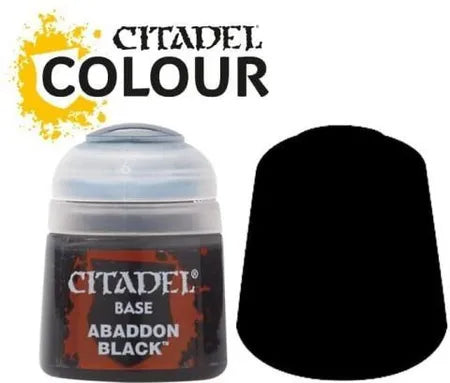Citadel Colour: Base: Abaddon Black
