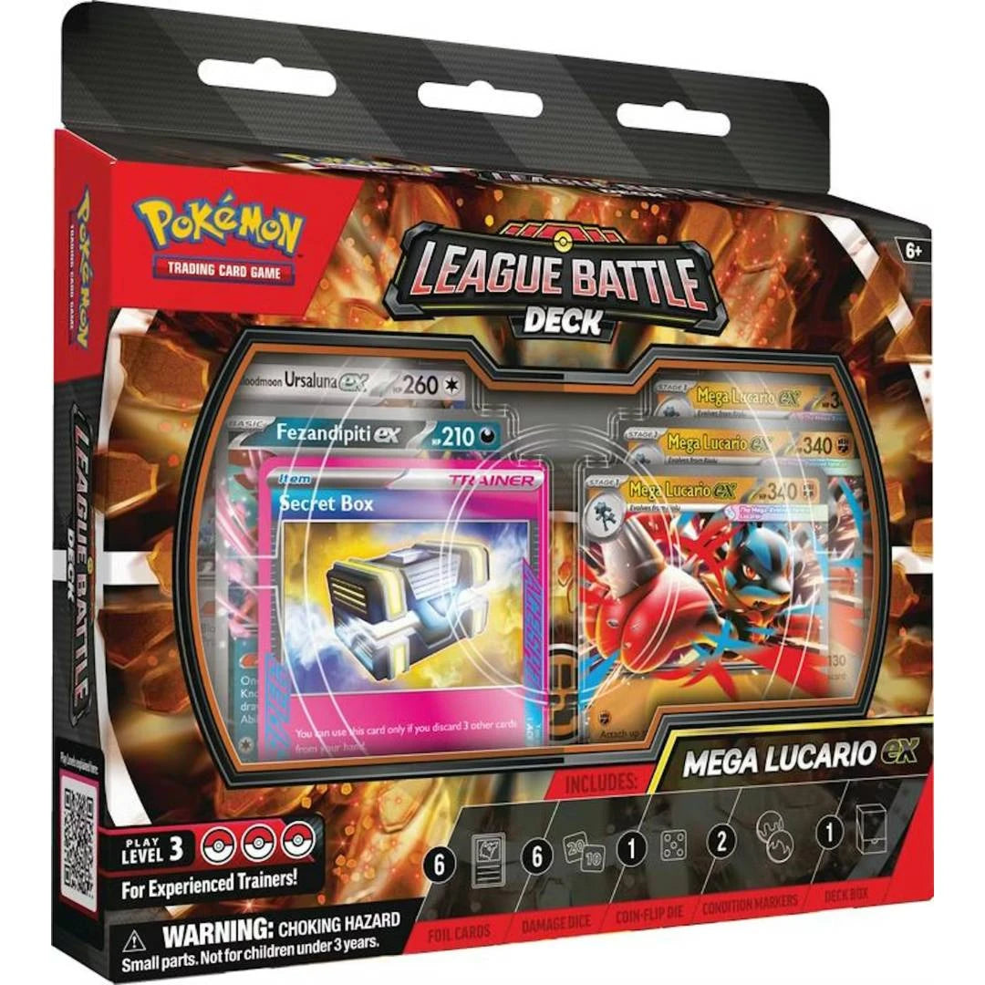 Pokemon: League Battle Deck Mega Lucario Ex (Ennakkomyynti)