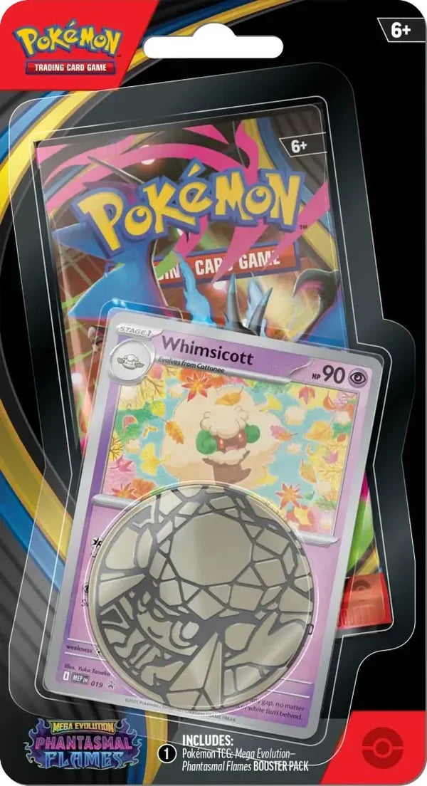 Pokemon: Phantasmal Flames Checklane Blister Whimsicott