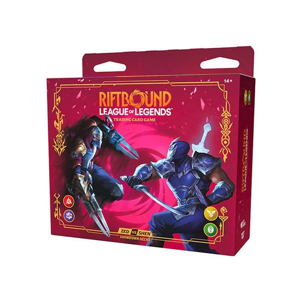 Riftbound: League of Legends TCG: Vendetta: Showdown Decks Zed vs Shen (Ennakkomyynti)