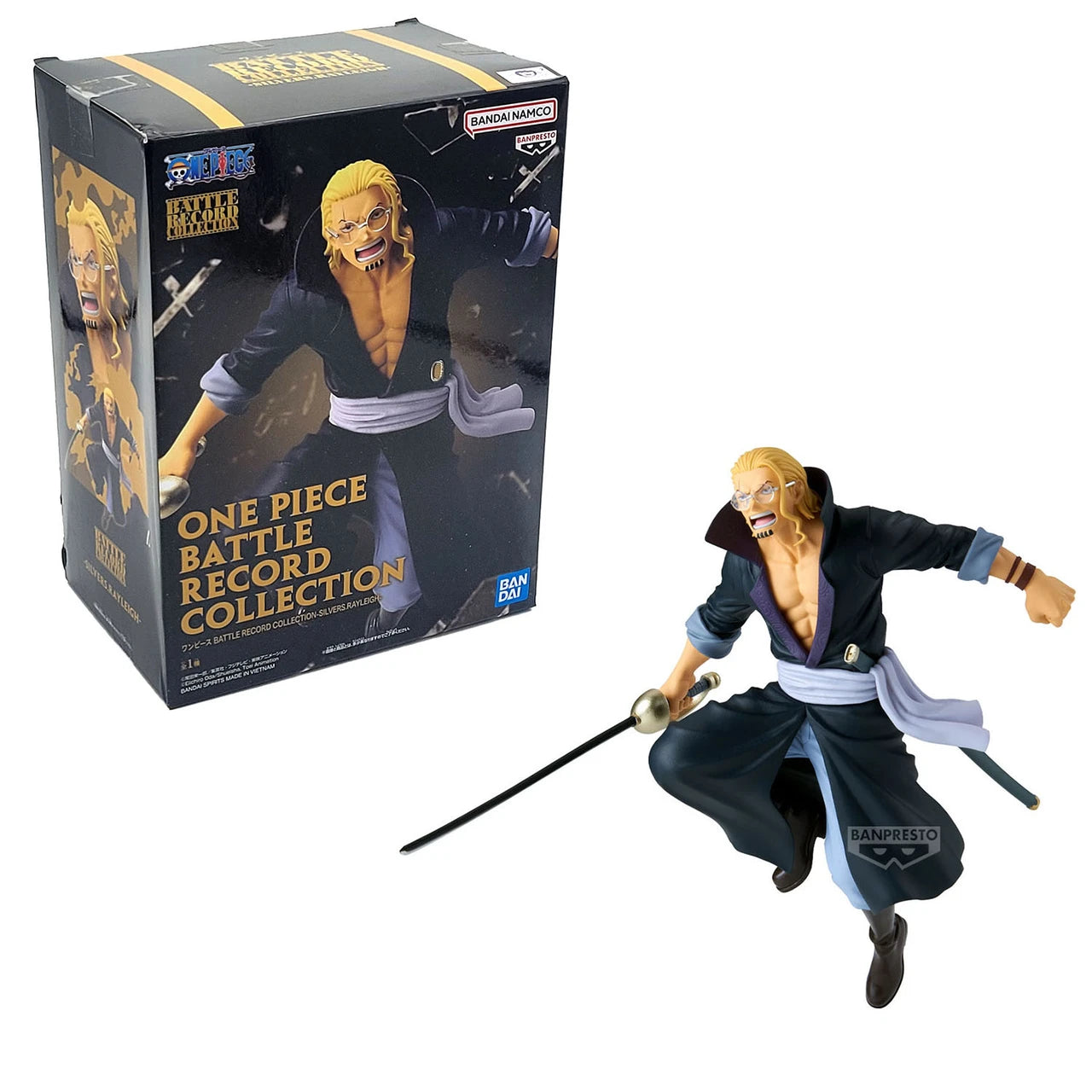 One Piece Battle Record Collection PVC Statue Silvers Rayleigh 16 cm