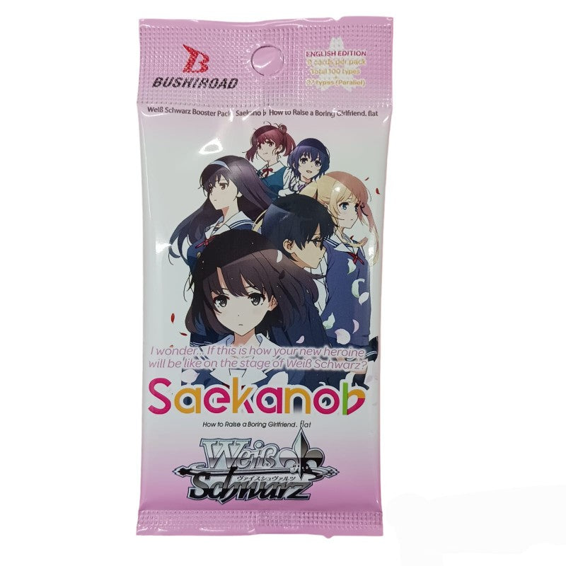 Weiß Schwarz - Saekano How to Raise a Boring Girlfriend. flat Booster