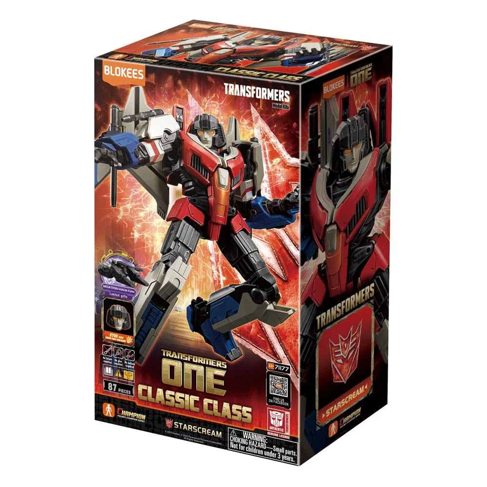 Transformers Blokees Model Kit: Starscream