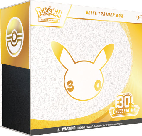 Pokemon: 30th Anniversary Celebration Elite Trainer Box (Ennakkotilaus)