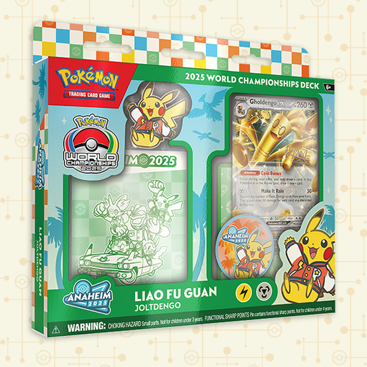 Pokemon: World Champion Deck 2025: Joltdengo (ennakkomyynti)