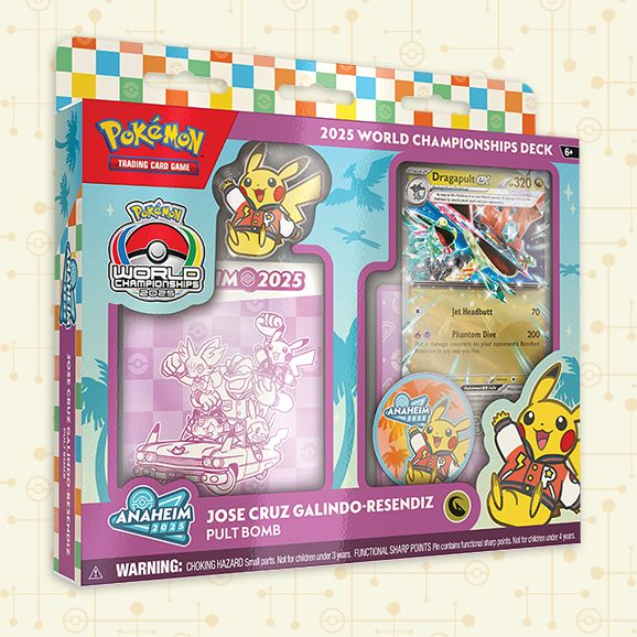 Pokemon: World Champion Deck 2025: Pult Bomb (ennakkomyynti)