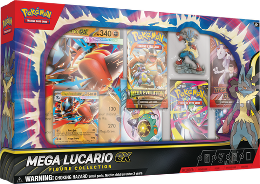 Pokemon: Mega Lucario Ex Figure Collection