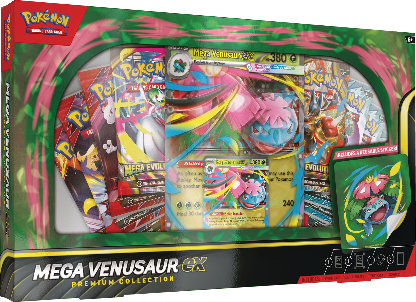 Pokemon: Mega Venusaur EX Premium Collection Box